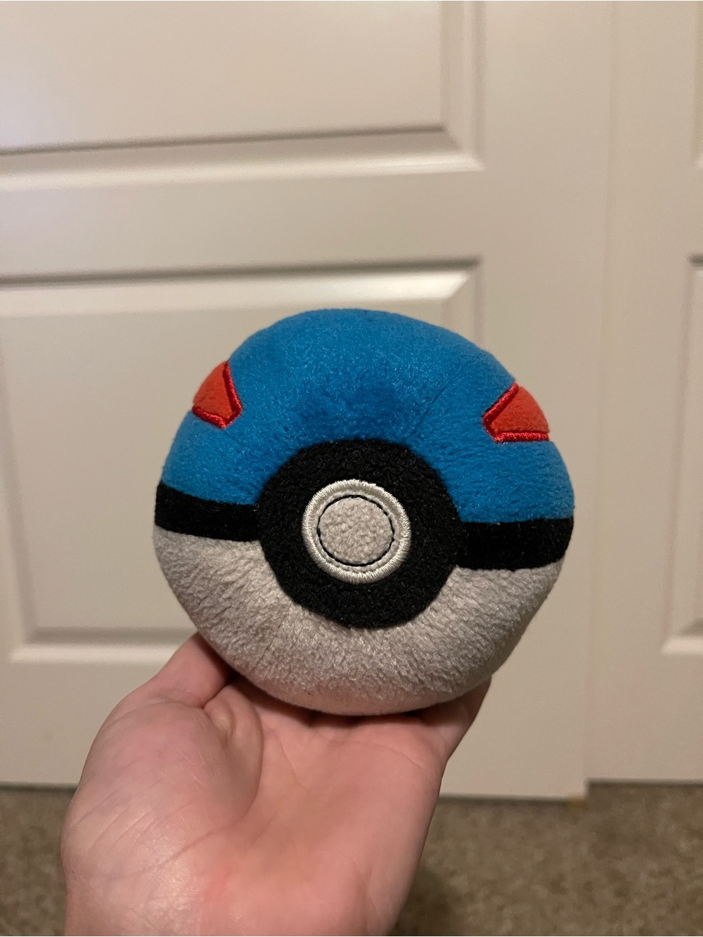 Pokémon Blue Plush Ball Beanie